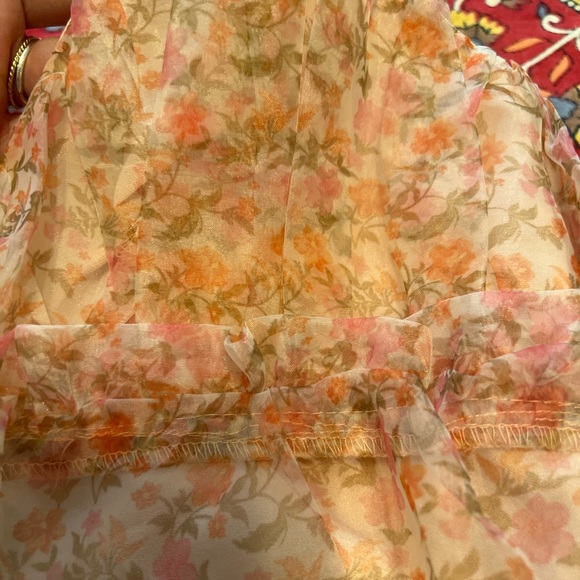 NWOT🌸Blogger’s Favorite Organza Dress - Picture 11 of 16